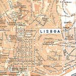 Lisbon center map in public domain, free, royalty free, royalty-free, download, use, high quality, non-copyright, copyright free, Creative Commons, 